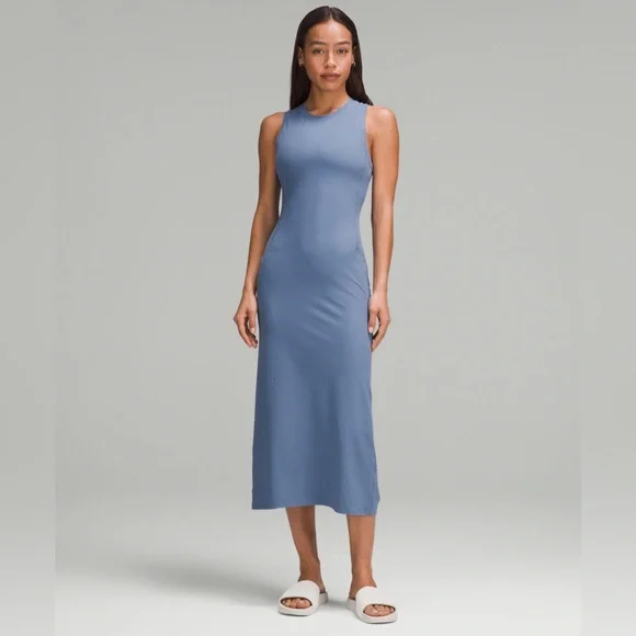 green emerald velvet dress lululemon Align™ Dress – Peloton Apparel US